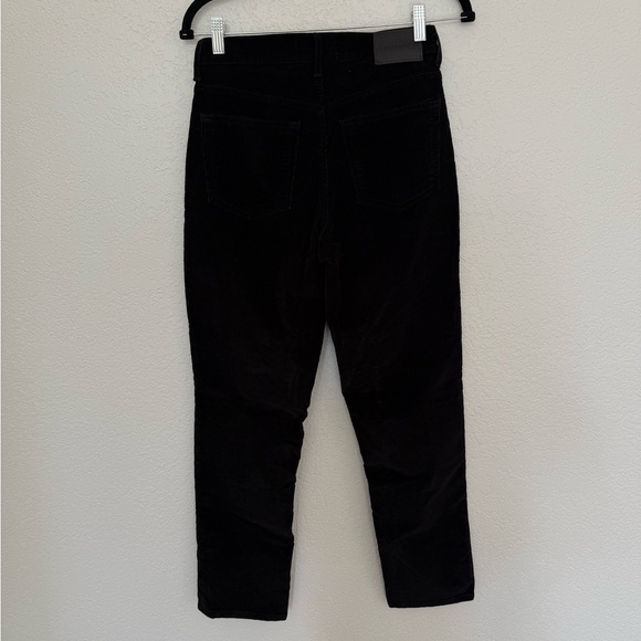 The Cheeky Straight Corduroy Pant (Ankle) - Black - Picture 8 of 8